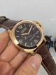 Swiss Replica Panerai Watch Gold Case Brown Leather c (3)_th.jpg